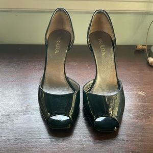 Black Prada Heels
